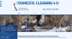 Desktop Screenshot of domesticcleaning4u.com